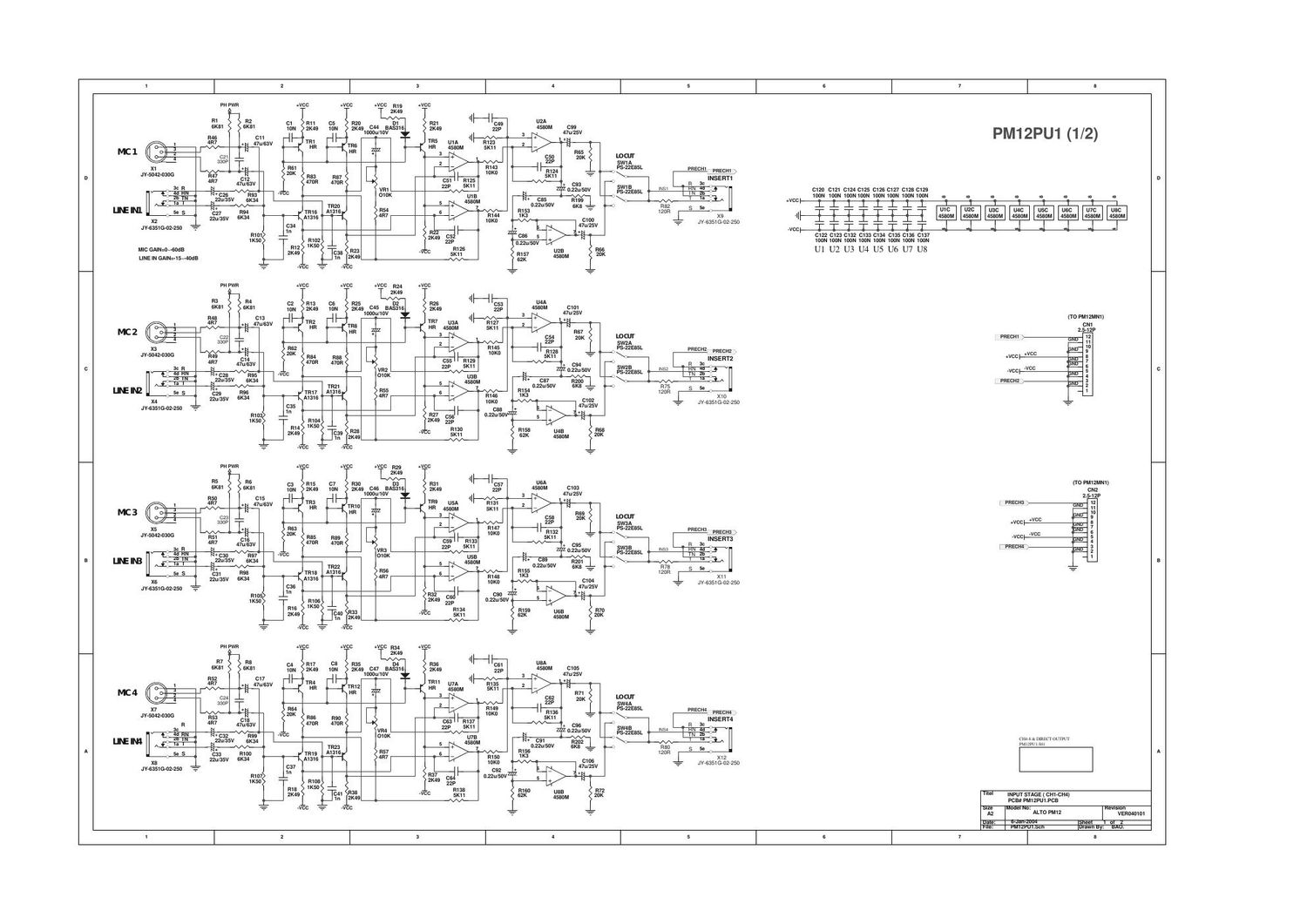 alto pm 12 shematic diagram