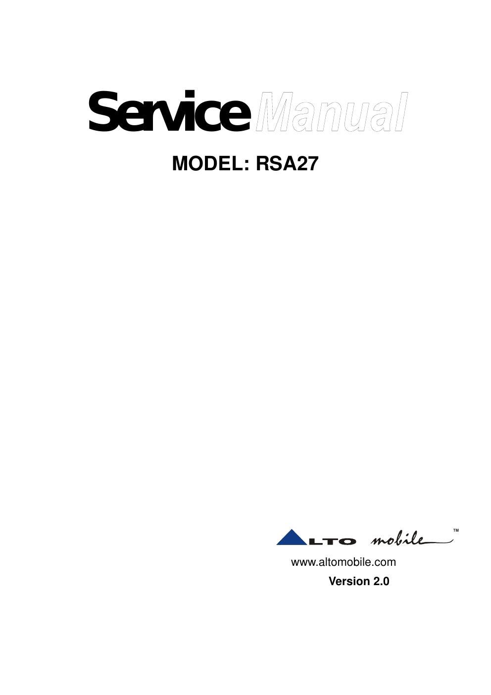 alto rsa 27 service manual v2 0