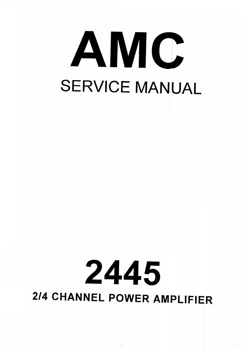 Amc 2445 pwr sm