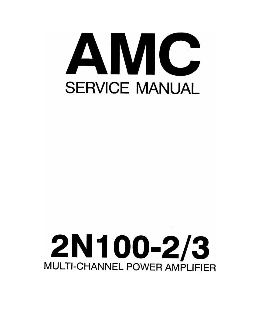 Amc 2N100 pwr sm