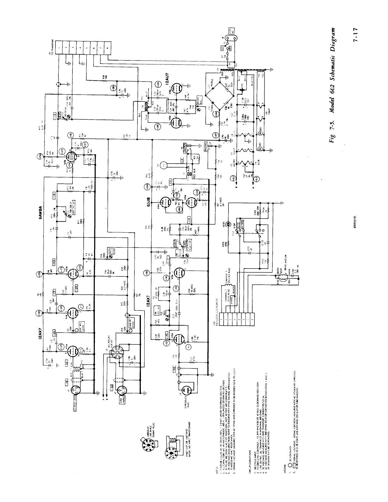 Ampex 602 Schematic2