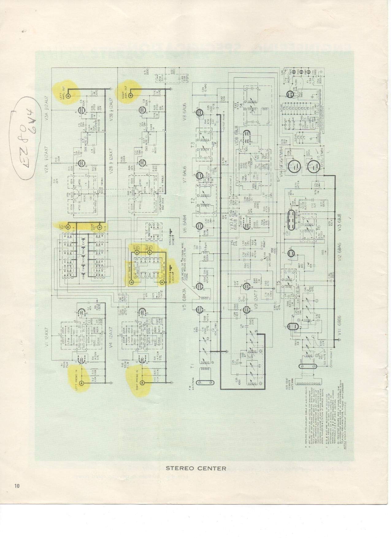 Ampex Concerto Schematic