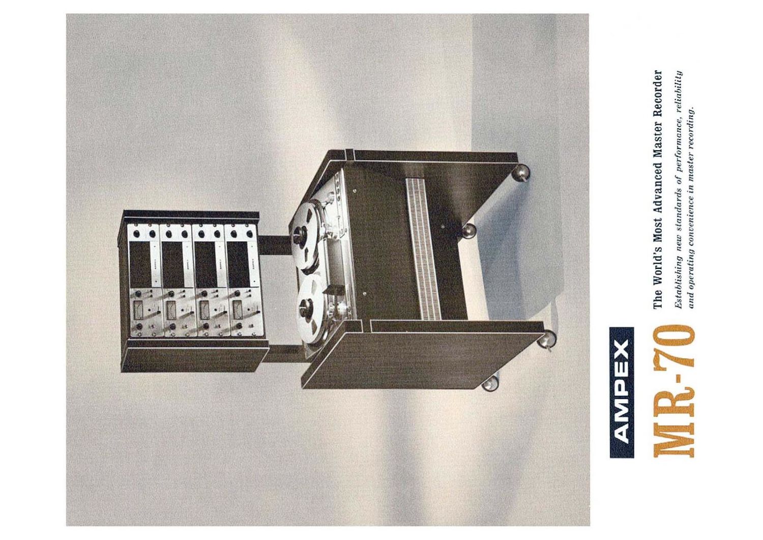 Ampex MR 70 Brochure 1965