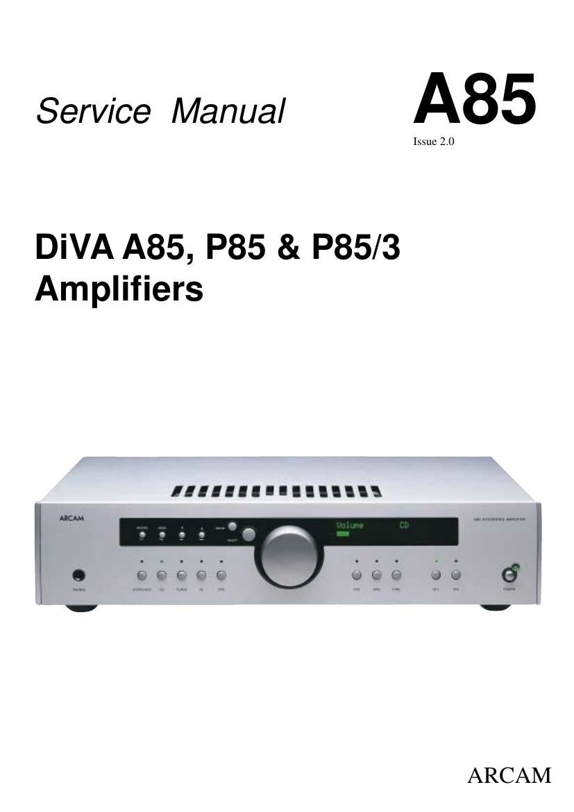 Arcam A85 int sm