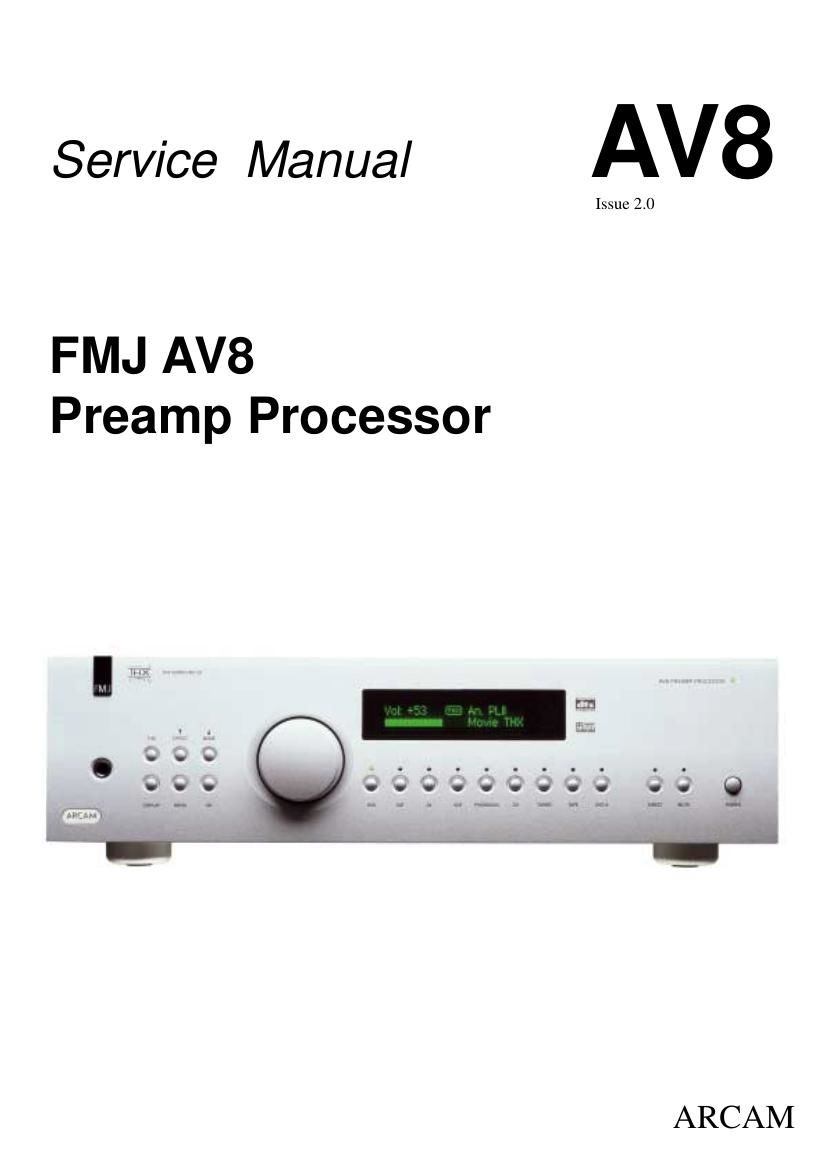 Arcam AV8 avr sm