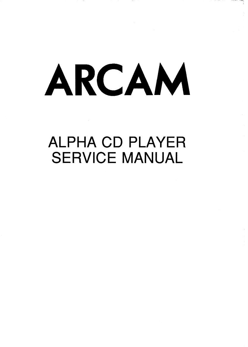 Arcam Alpha cd sm