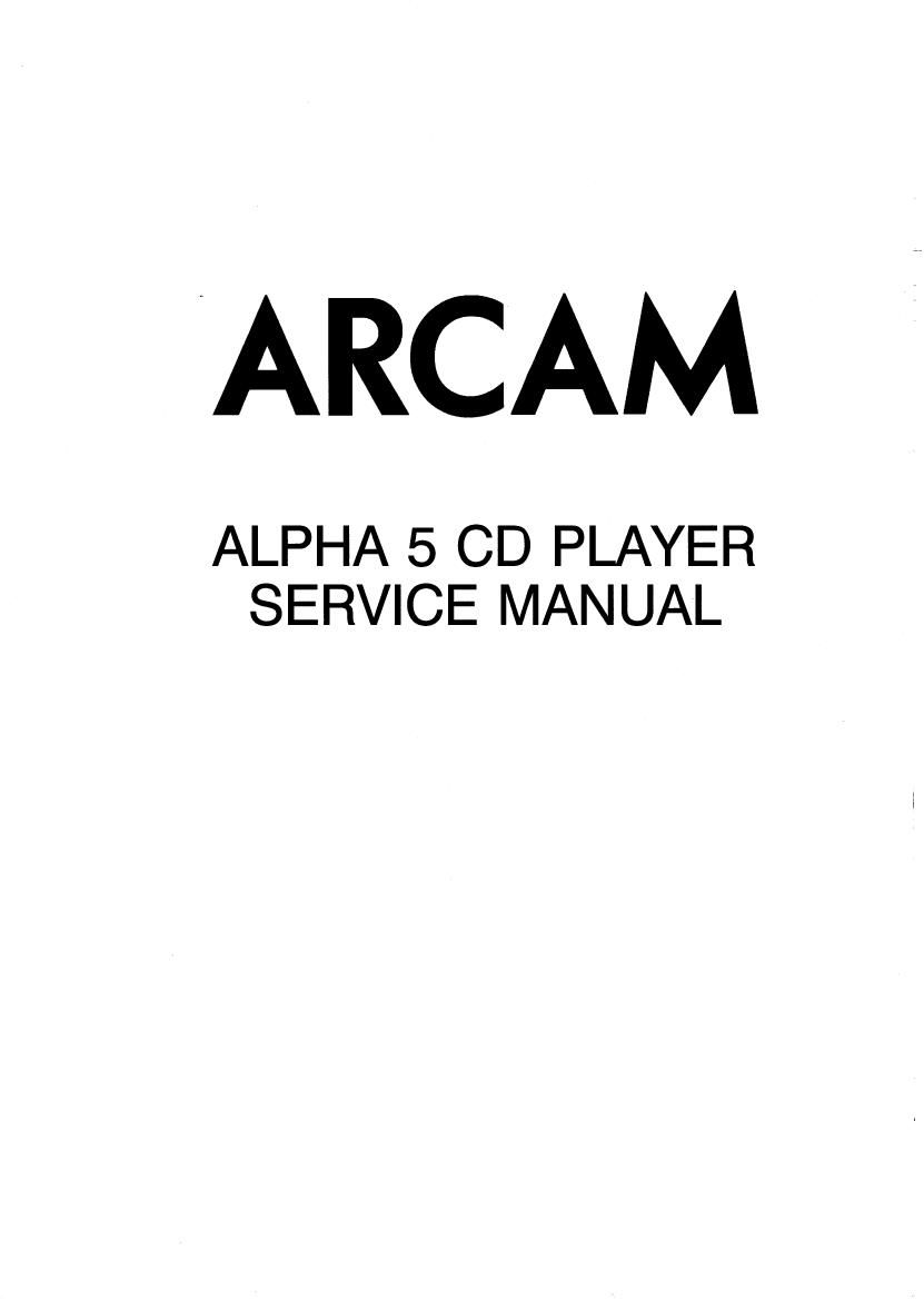 Arcam Alpha5 cd sm