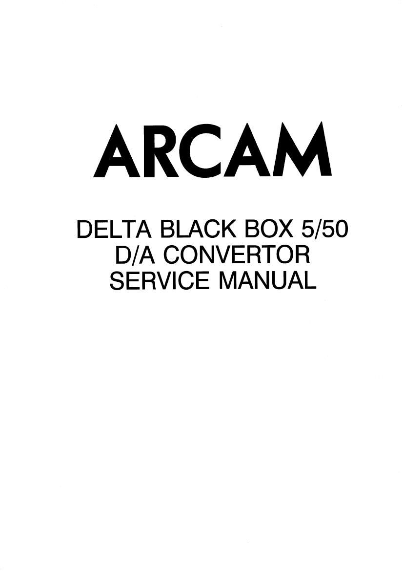 Arcam BlackBox 5,50 dac sm