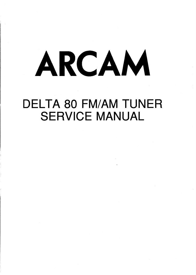 Arcam Delta80 tun sm