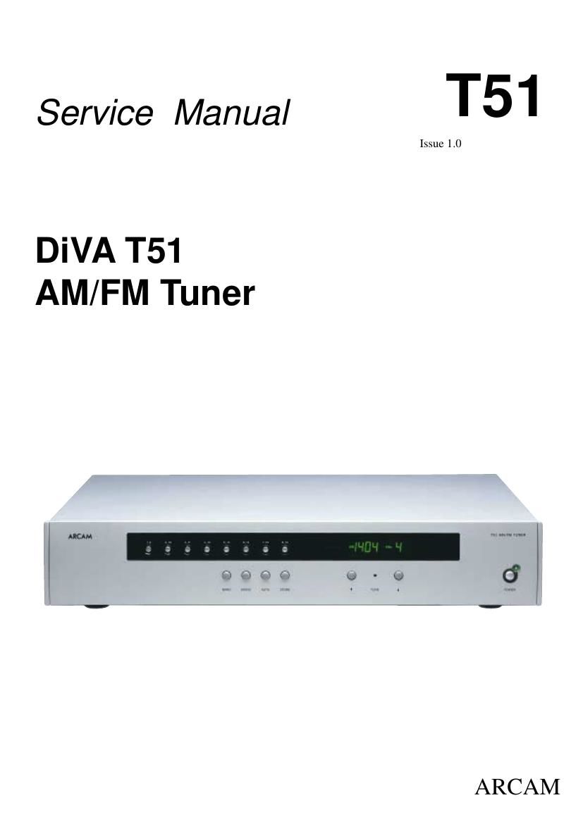 Arcam Diva T51 tun sm