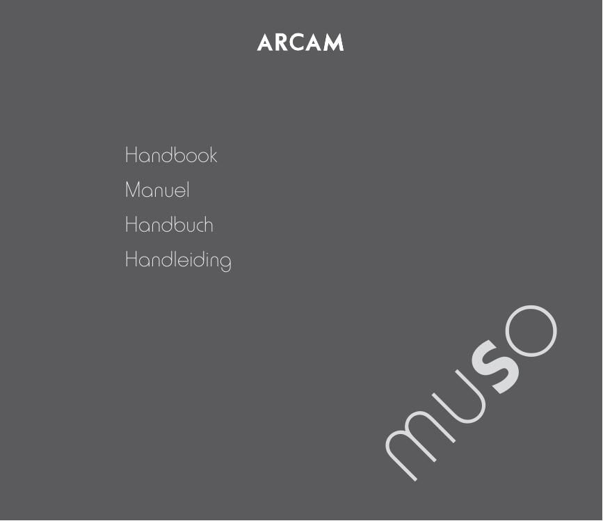 Arcam MUSO Owners Manual