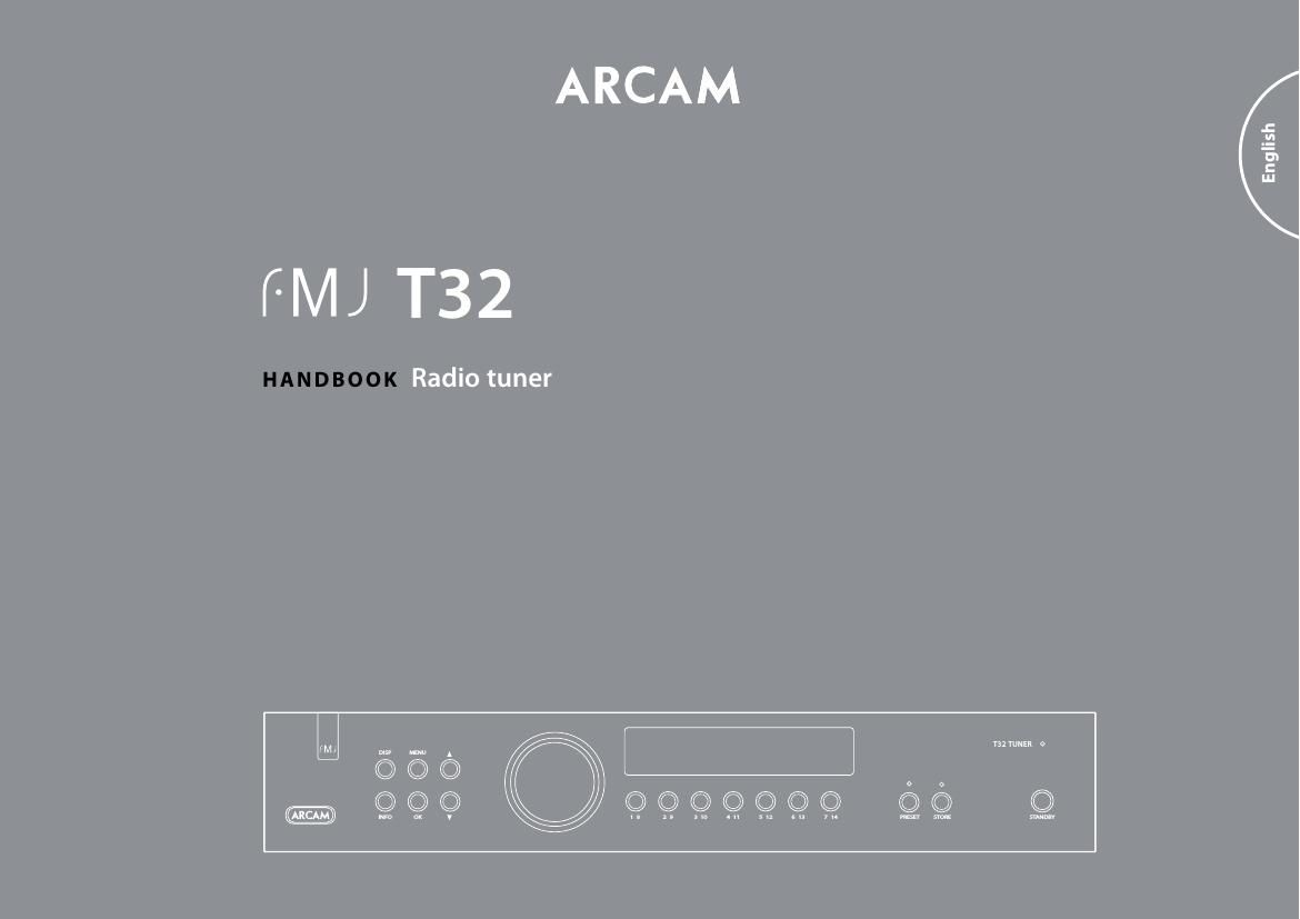 Arcam T32 Owners Manual 2