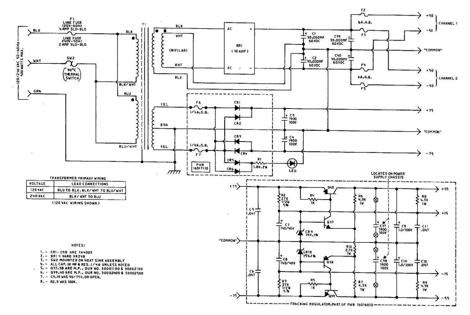 audio research d 100b schematic