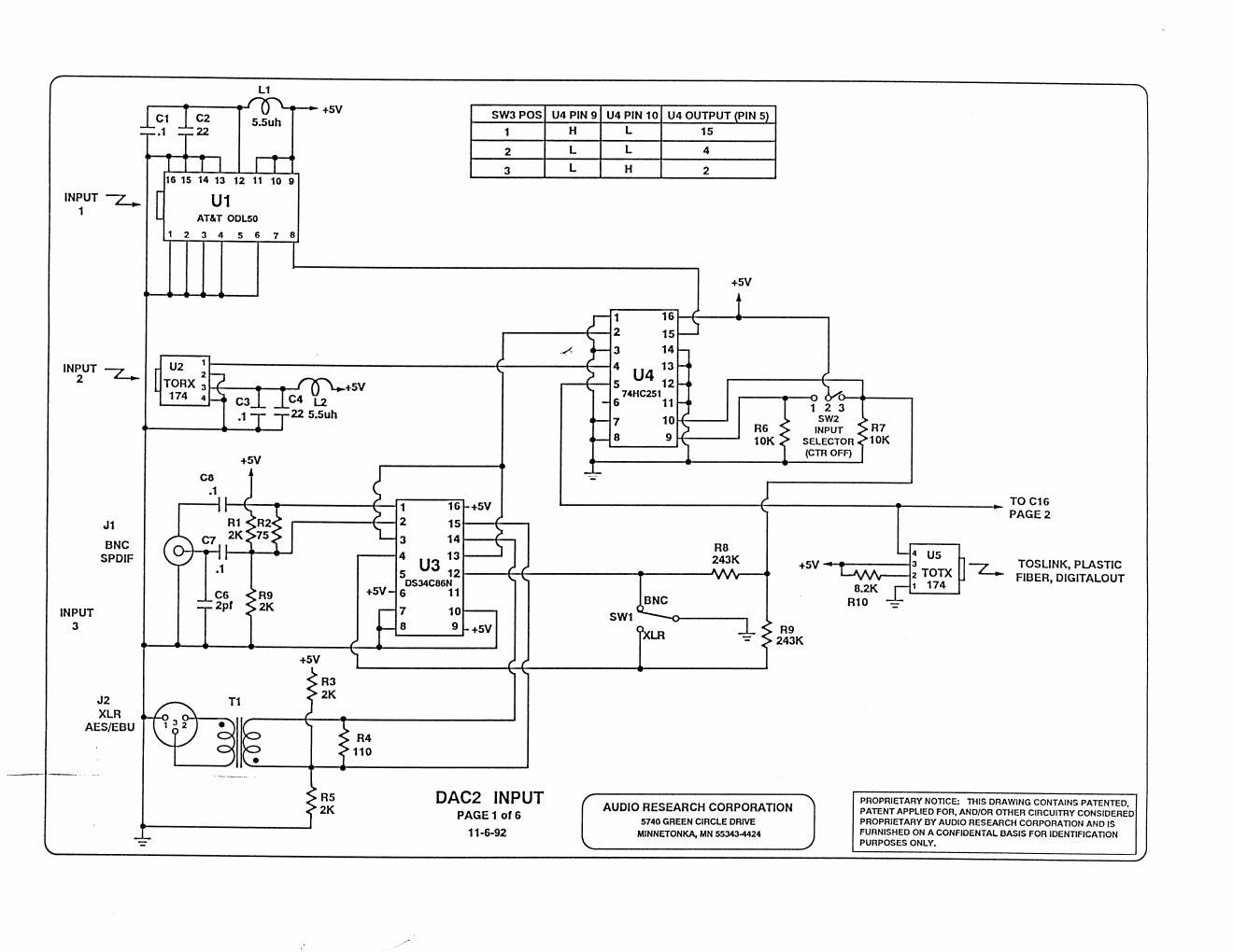 audio research dac 2 schematic
