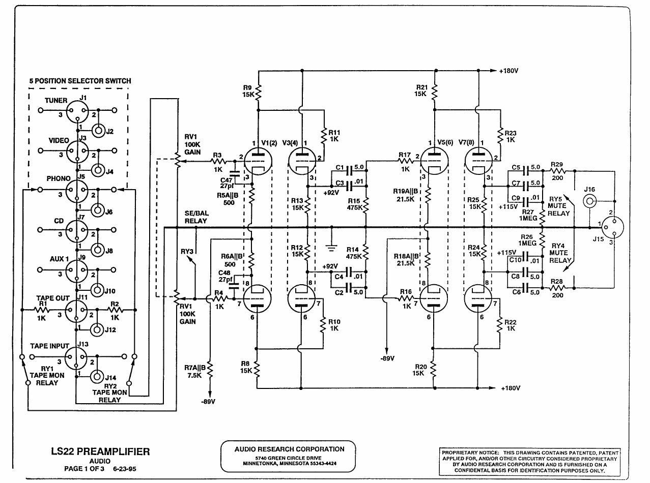 audio research ls 22 schematic 2
