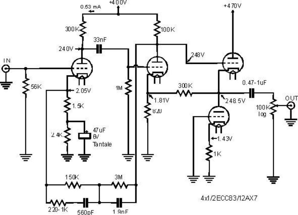 audio research unknown schematic