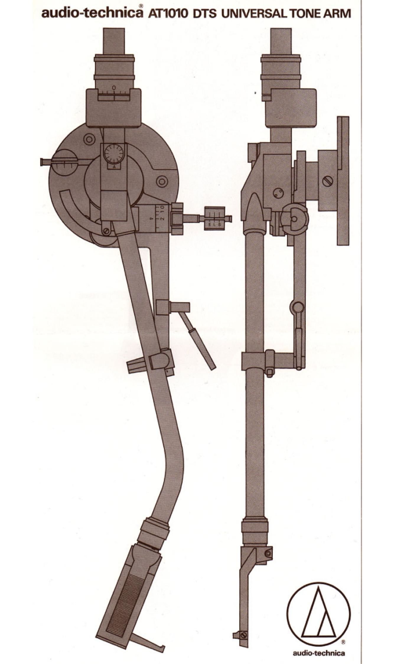 audio technica 1010 owners manual