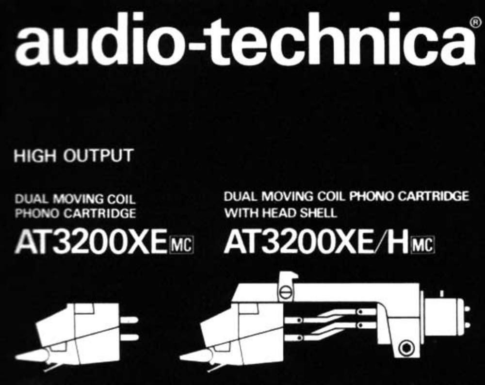 audio technica 3200 xeh owners manual