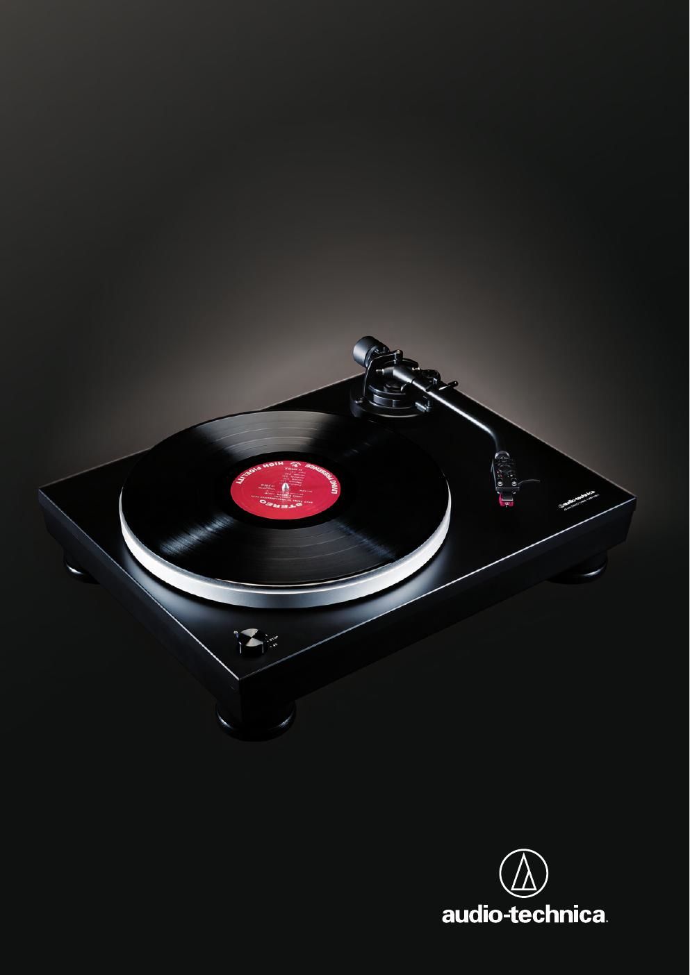 audio technica lp5 brochure