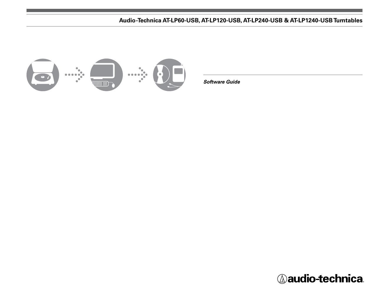 audio technica lp60 usb lp 120 usb lp 240 usb lp 1240 usb owners manual