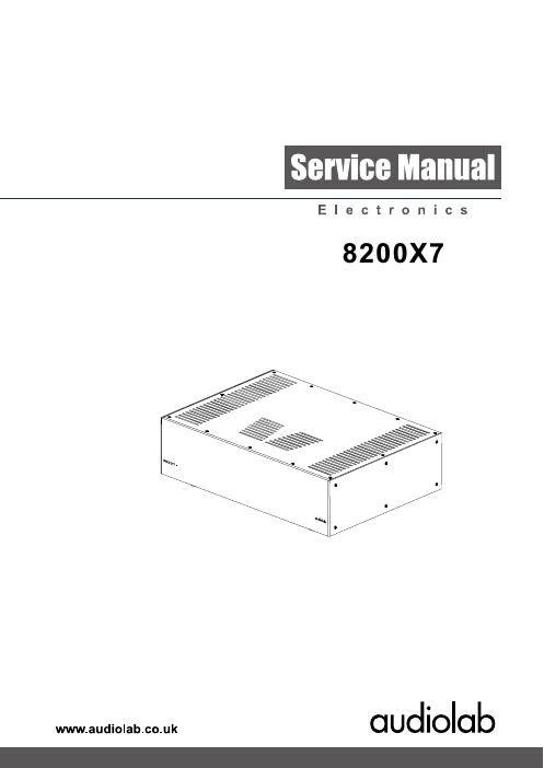 audiolab 8200 x7 pwr sm