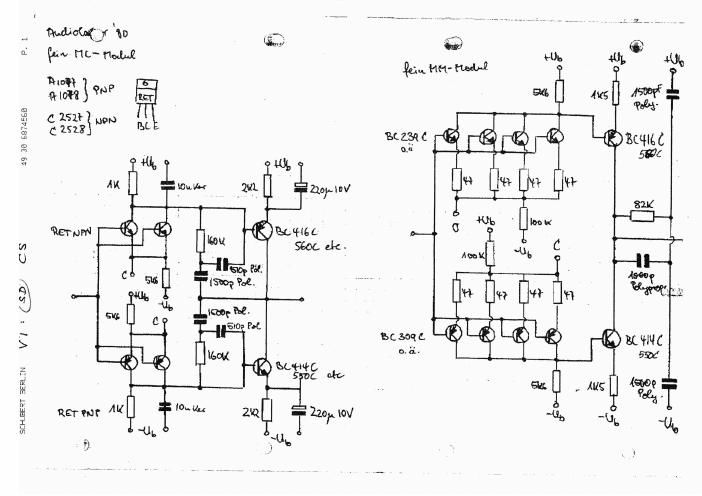 audiolabor fein schematic