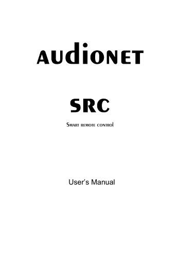 audionet src 7000 owners manual