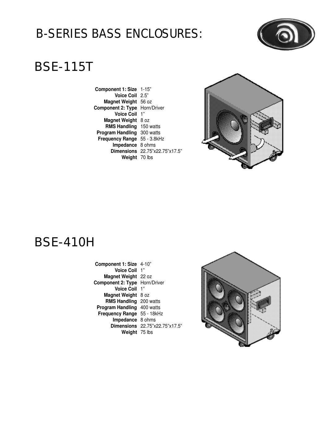 ampeg bse 410h specs en