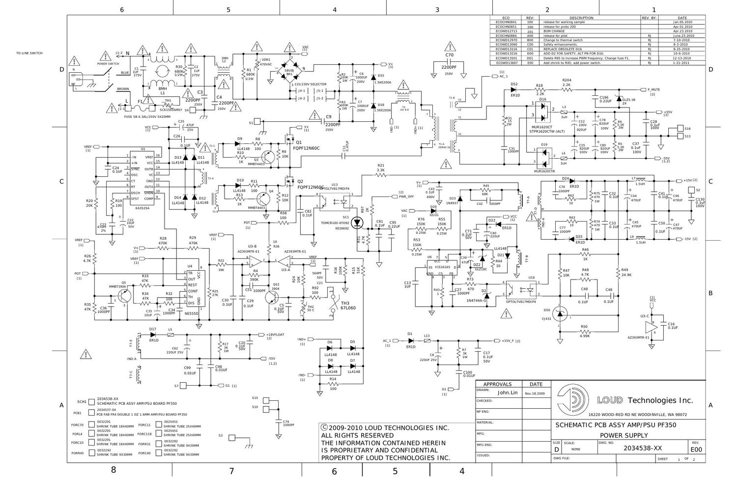 ampeg pf 350 power amp schematics 2034538 xx reve00