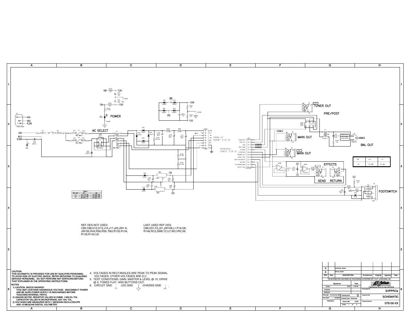 ampeg svp proa 07s100 schematics