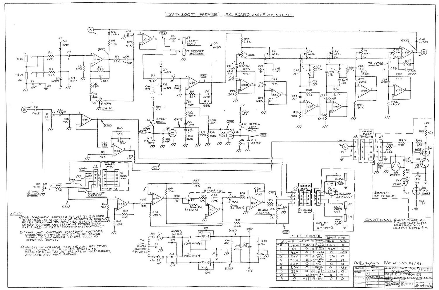 ampeg svt 200t 350t schematics