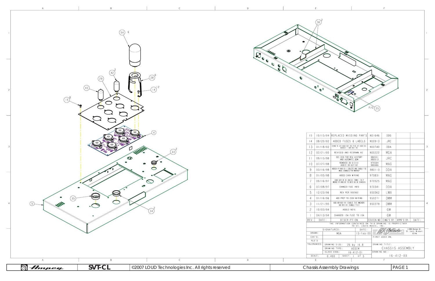 ampeg svt cl assembly drawings