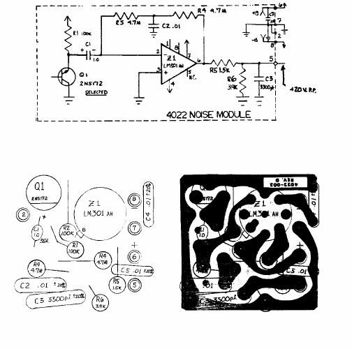 arp 4022 white noise generator