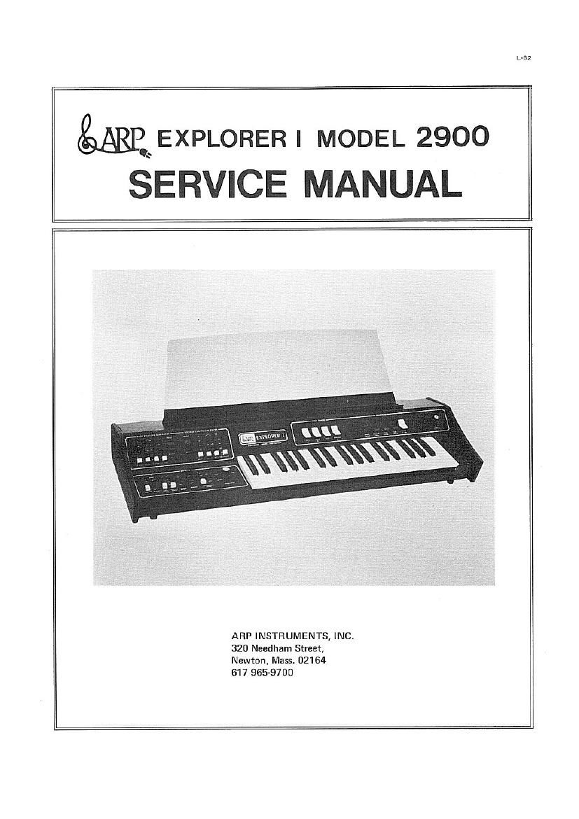 arp explorer service manual