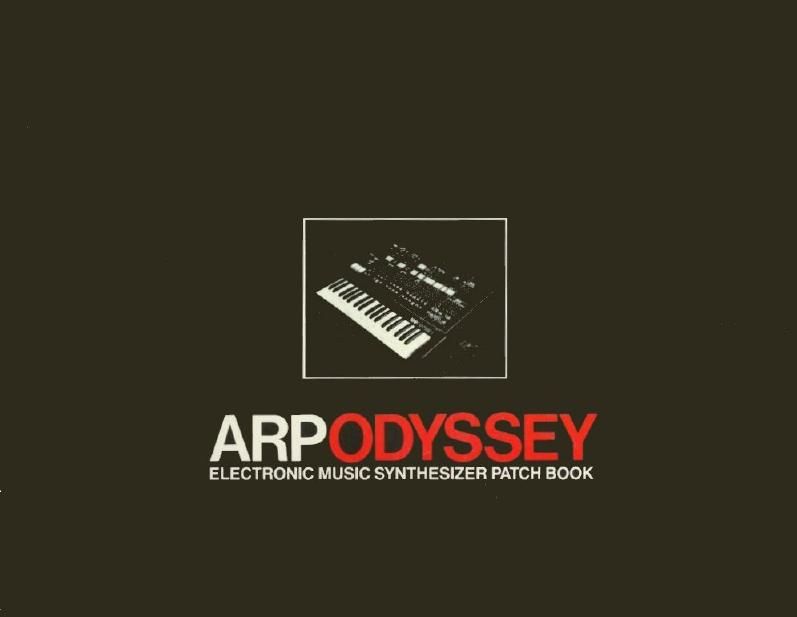 arp odyssey patchbook