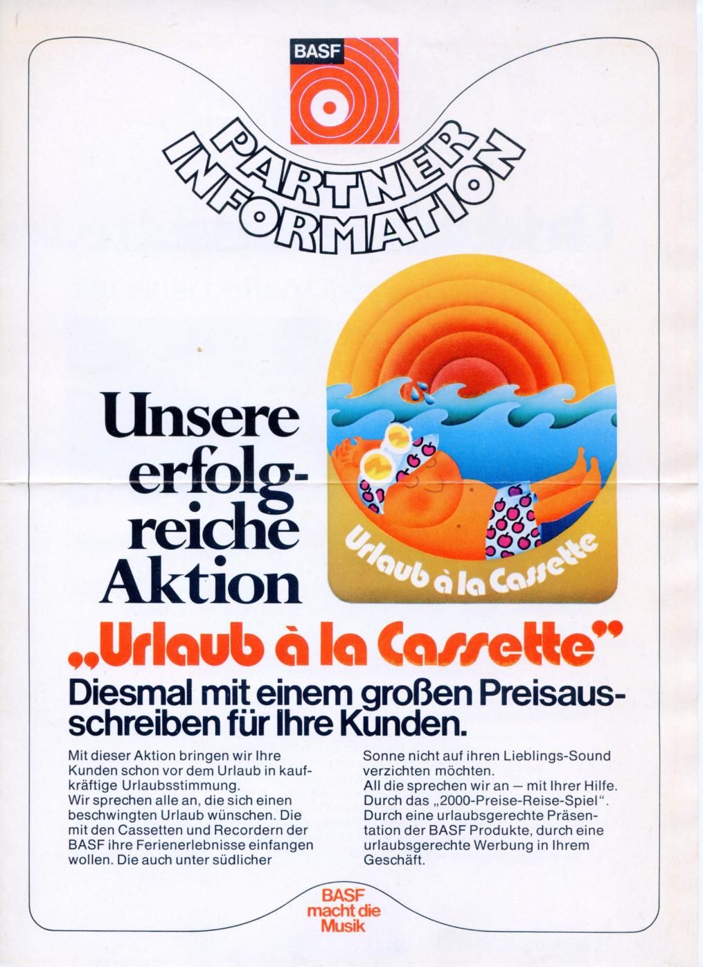 1974 BASF Urlaub a la Casette