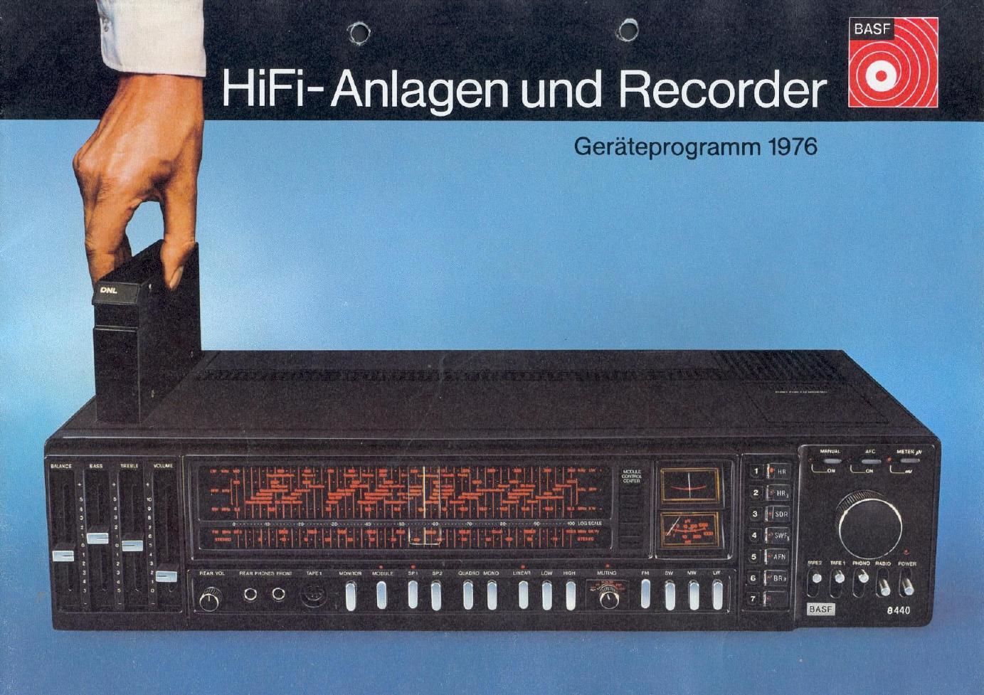 1976 BASF HiFi Programm