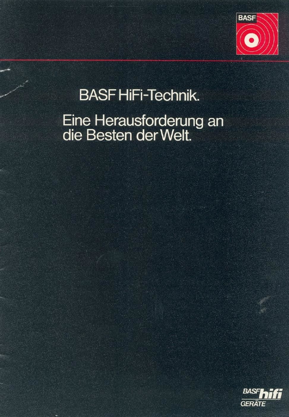 1978 BASF HiFi Programm