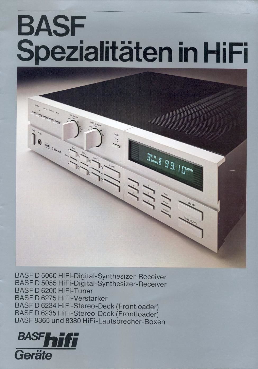 1979 ca BASF HiFi Programm