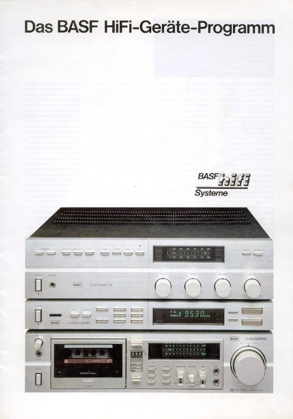 1980 BASF HiFi Programm