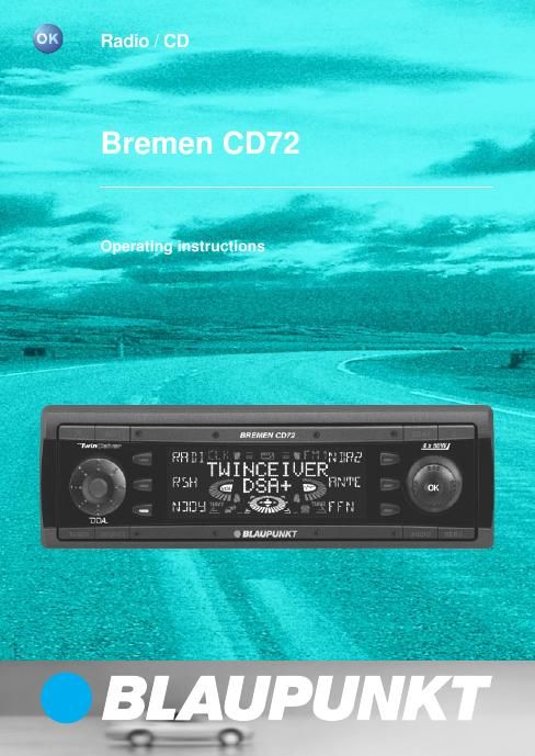 Blaupunkt Bremen CD 72 Owners Manual