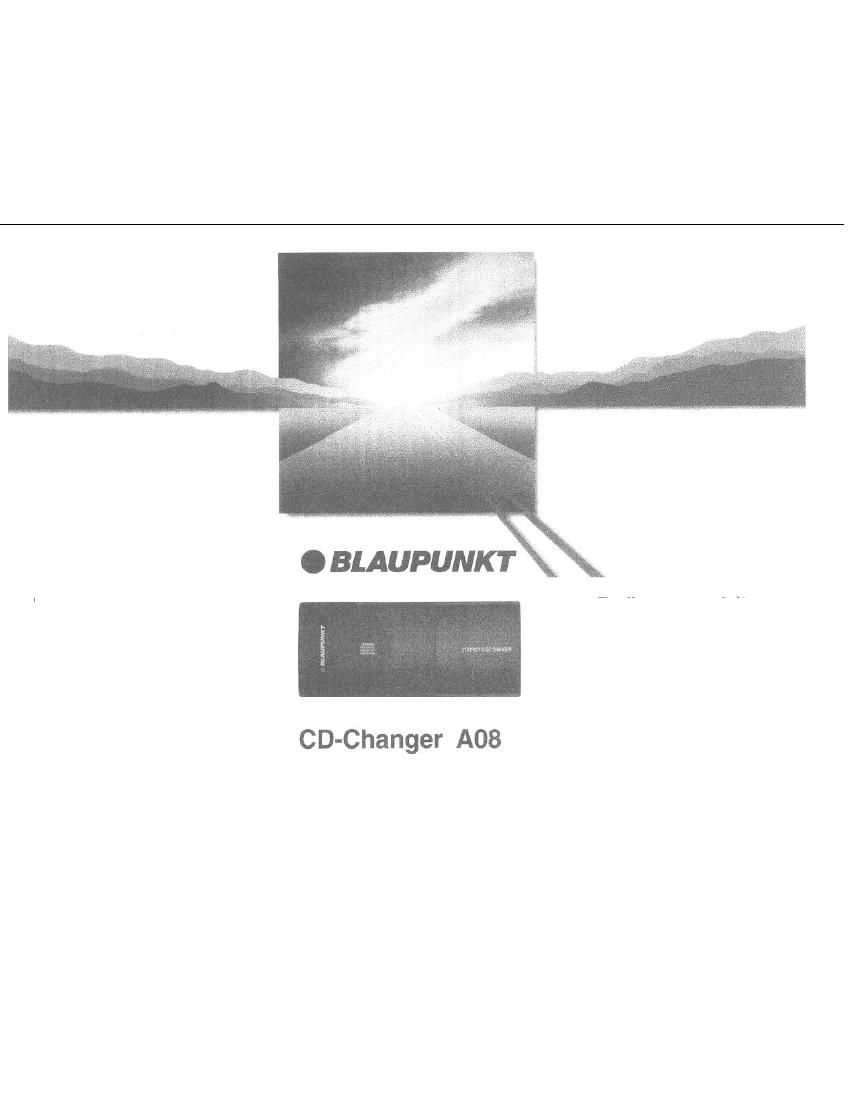 Blaupunkt CDC A08 Owners Manual