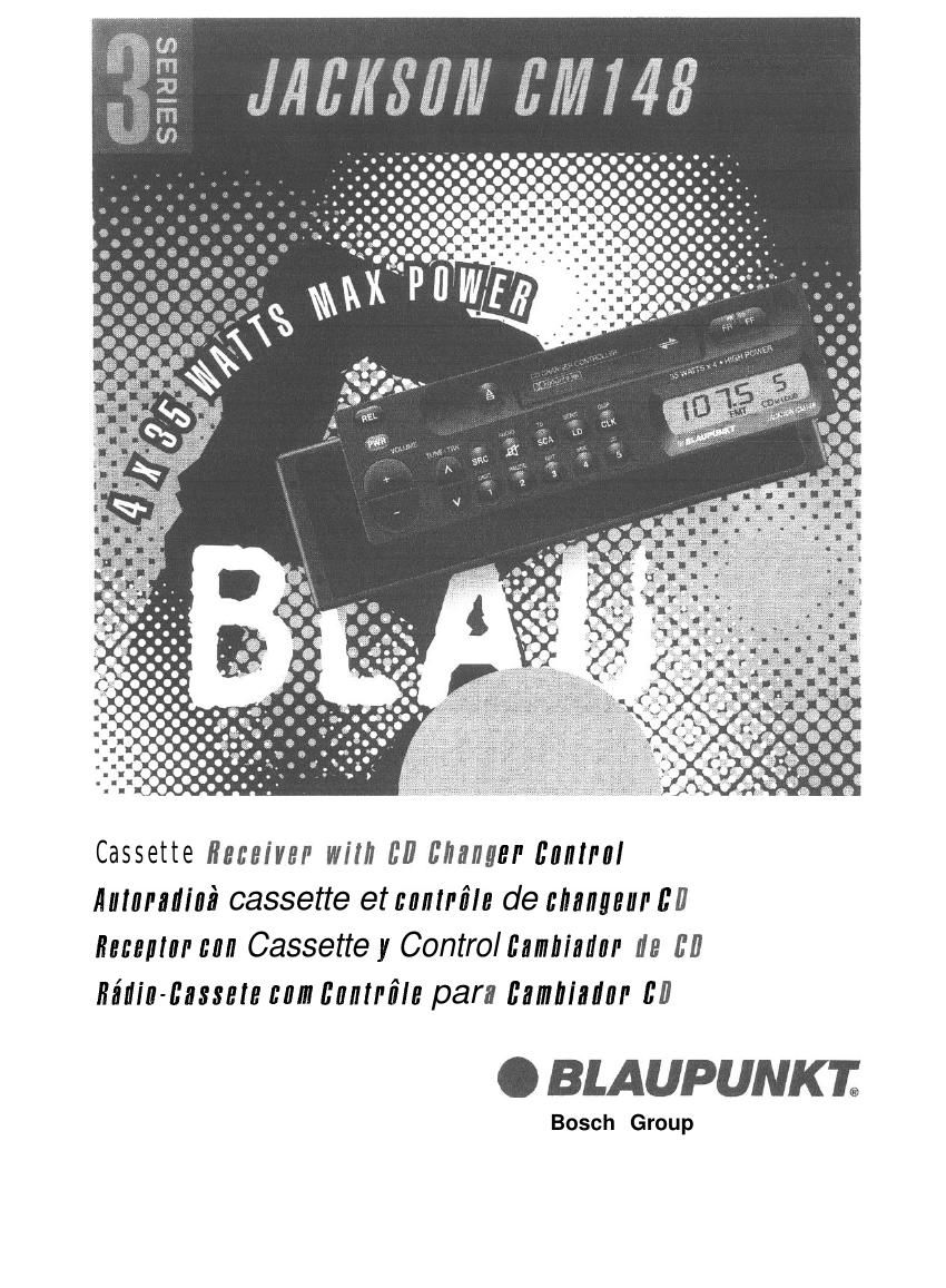 Blaupunkt CR 67 Owners Manual