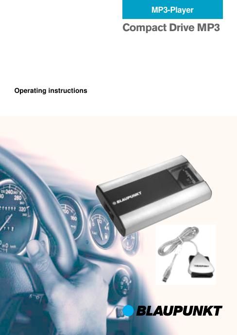 Blaupunkt Compact Drive MP3 Owners Manual