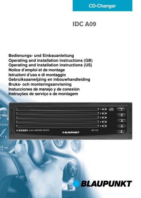 Blaupunkt IDC A09 Owners Manual