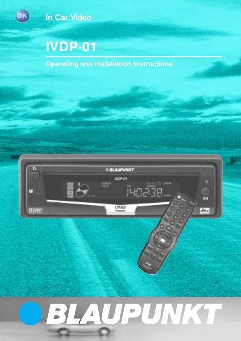 Blaupunkt IVDP 01 Owners Manual