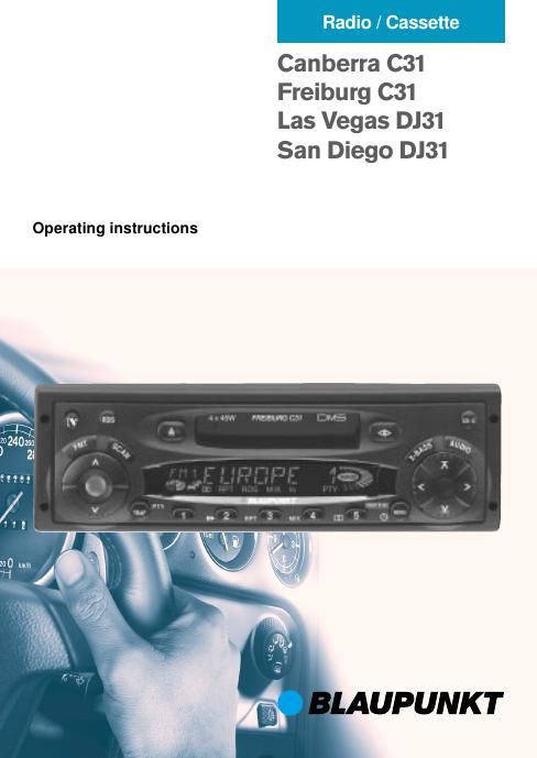 Blaupunkt Las Vegas DJ 31 Owners Manual