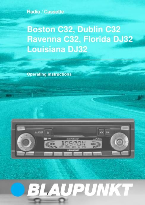 Blaupunkt Louisiana DJ 32 Owners Manual