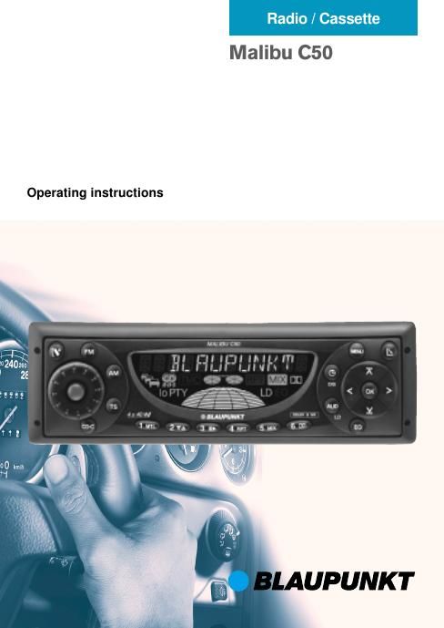 Blaupunkt Malibu C 50 Owners Manual