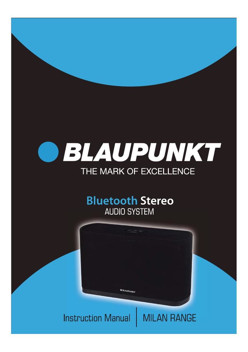 Blaupunkt Milan Range Owners MAnual